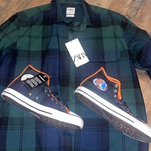 Brand new Chuck mens 9 with Shirt
